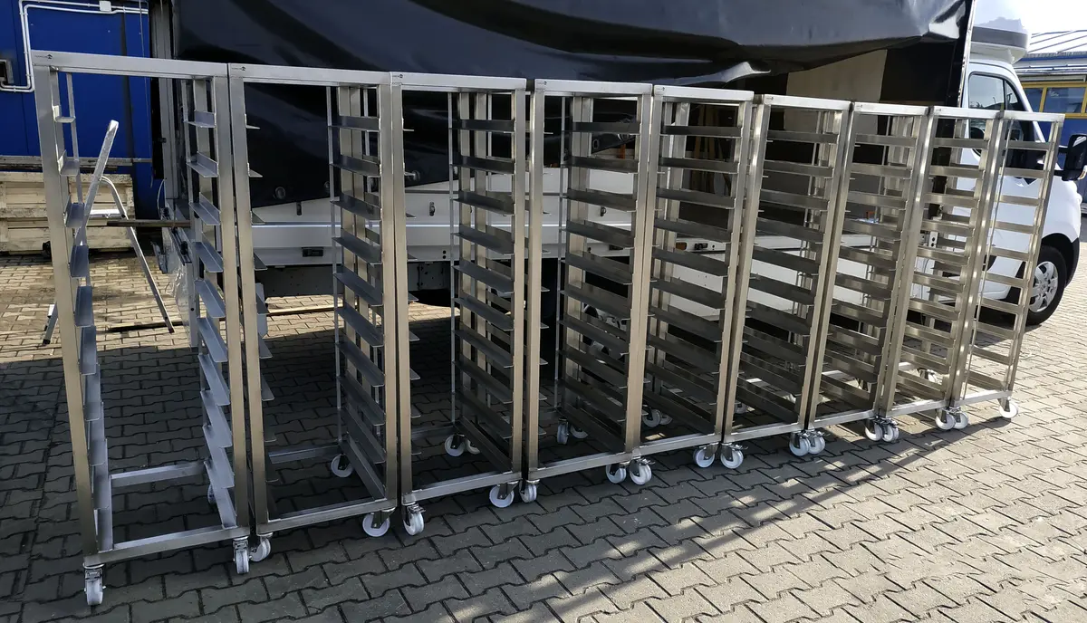 Stainless Steel Trolleys for GN Containers