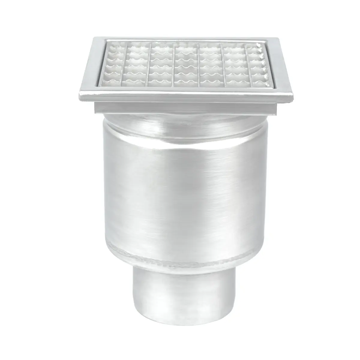 Stainless Steel Drain with Anti-Slip Grate DN110