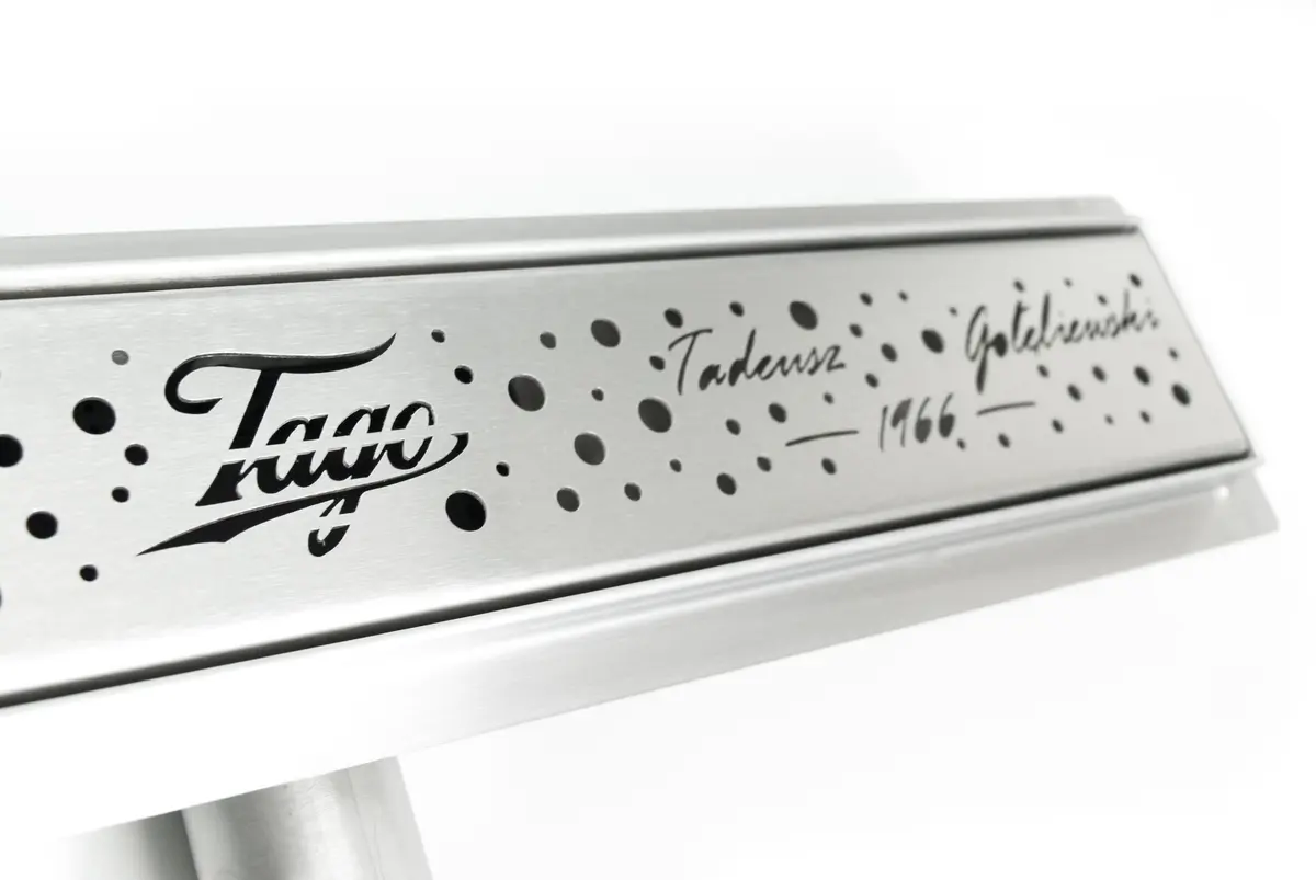 Stainless steel cover with custom pattern made to order