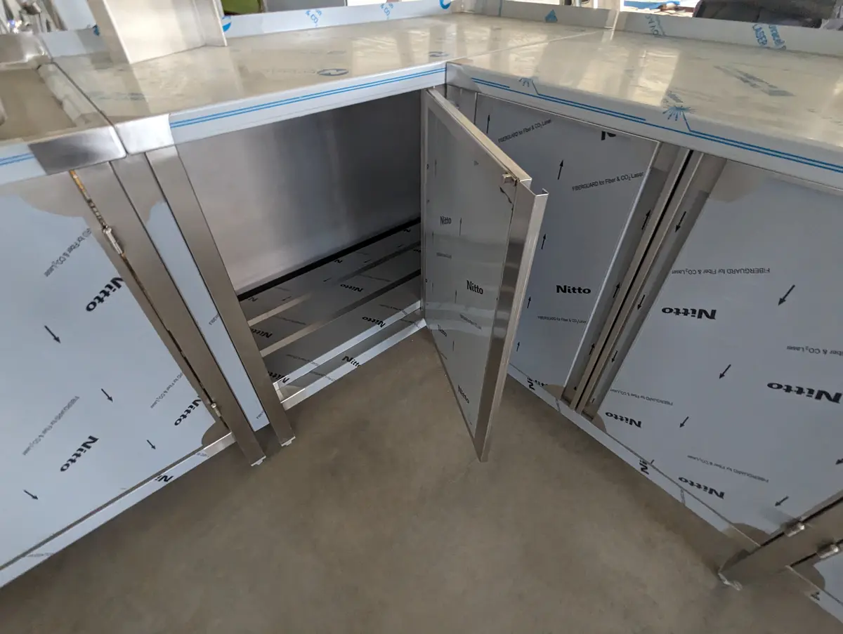 Stainless Steel Furniture for Professional Kitchens