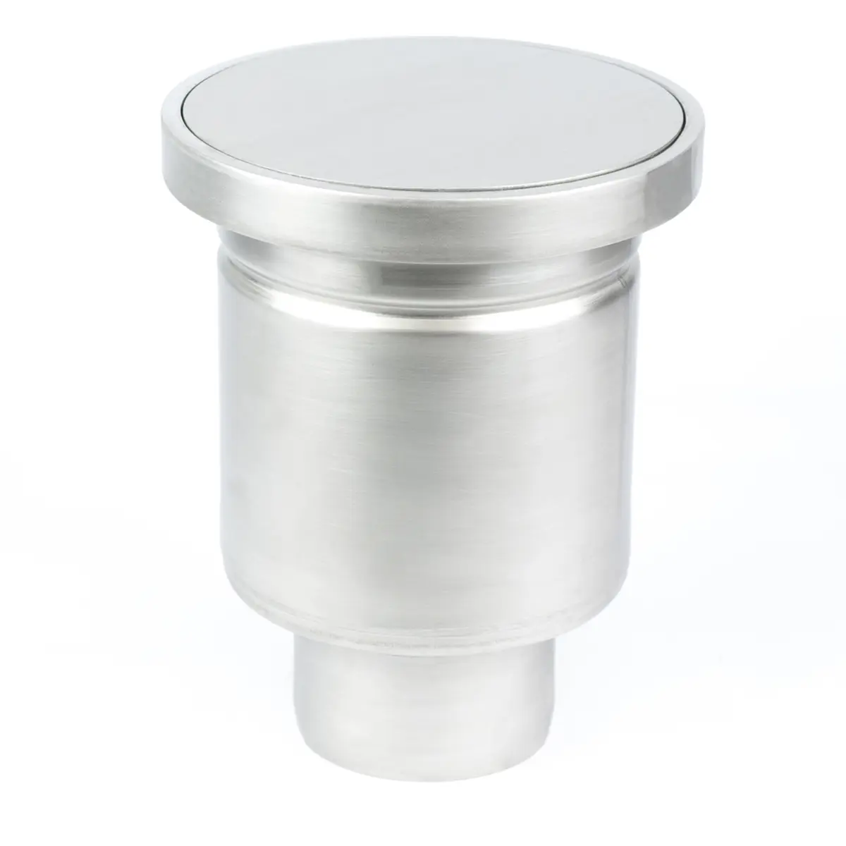 Vertical round drain with sealed cover