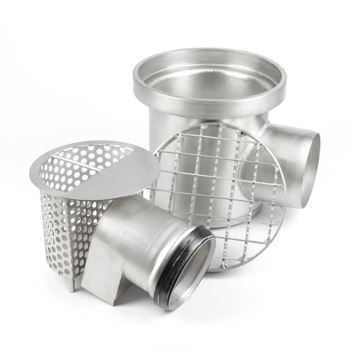 Professional round stainless steel floor drain