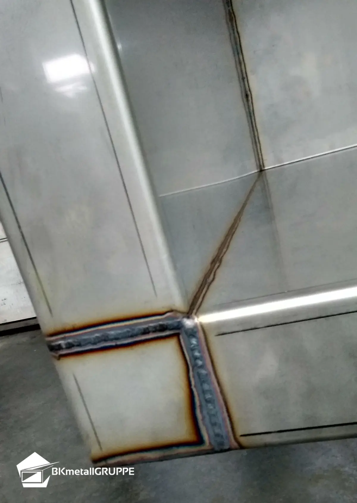 Welding of stainless steel structures