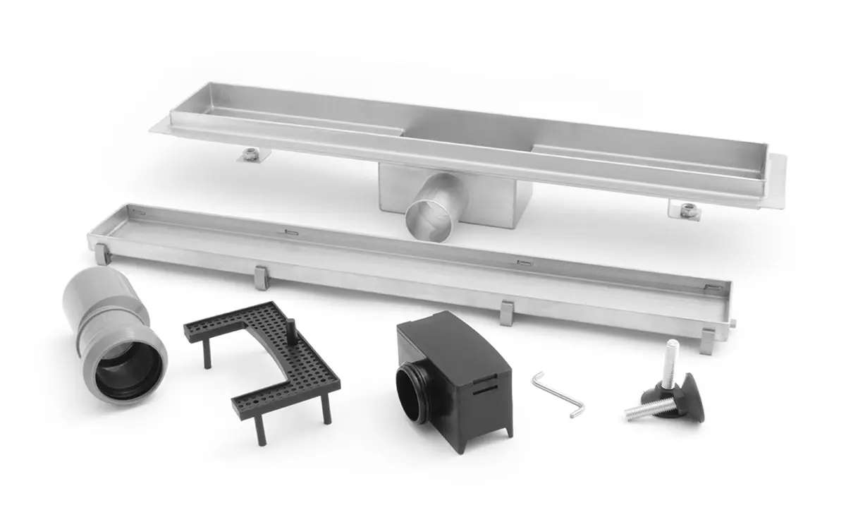 Shower Drain 600mm Stainless Steel