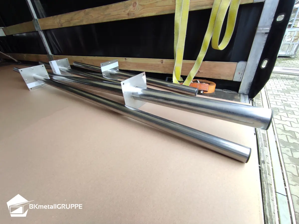 Step transitions DN110 with extended pipe