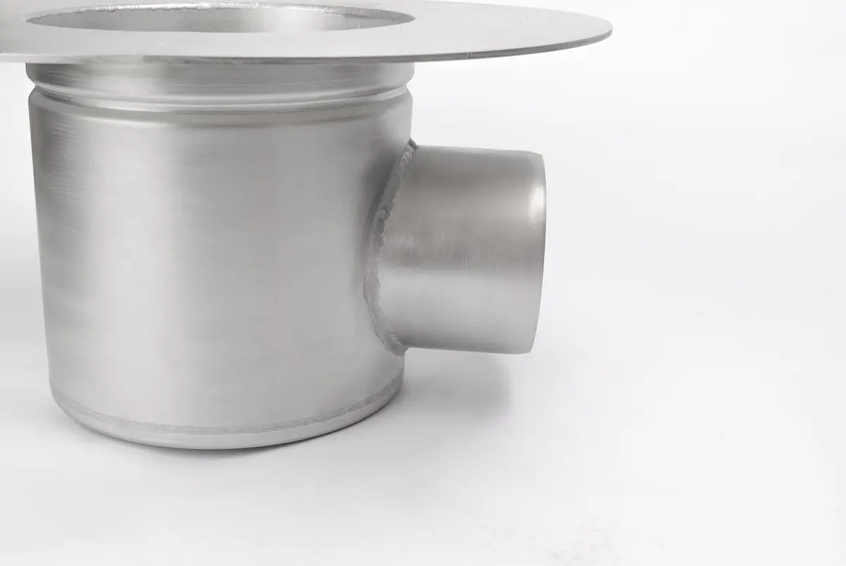 Lower part of the stainless steel drain grate for point drainage