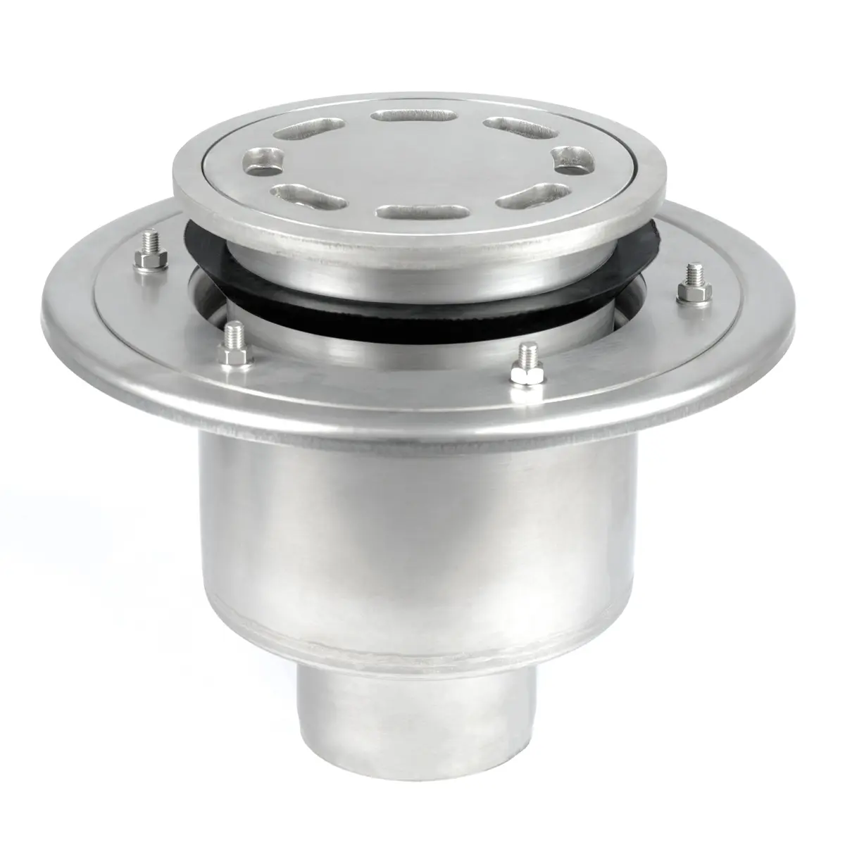 Vertical two-part round floor drain BK_KRDO