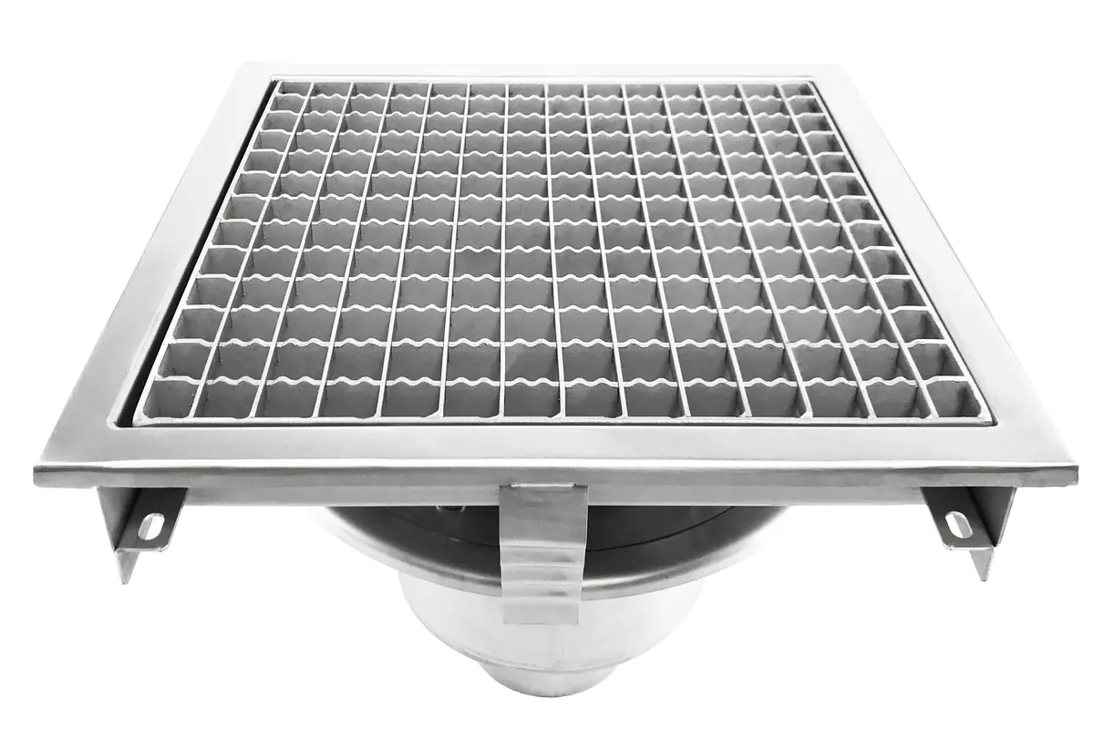 Stainless Steel Drainage for Production Halls - Floor Basin