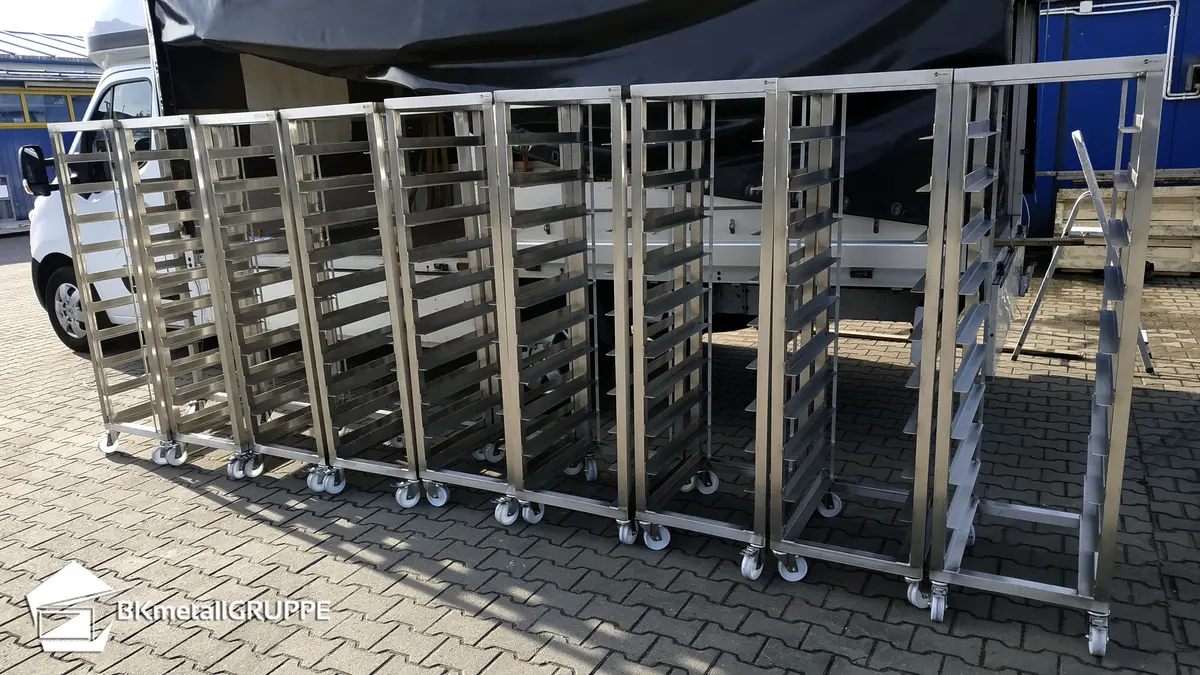 Stainless Steel Transport Trolleys