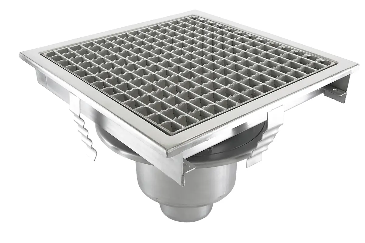 Stainless Steel Drainage for Production Halls - Floor Trough