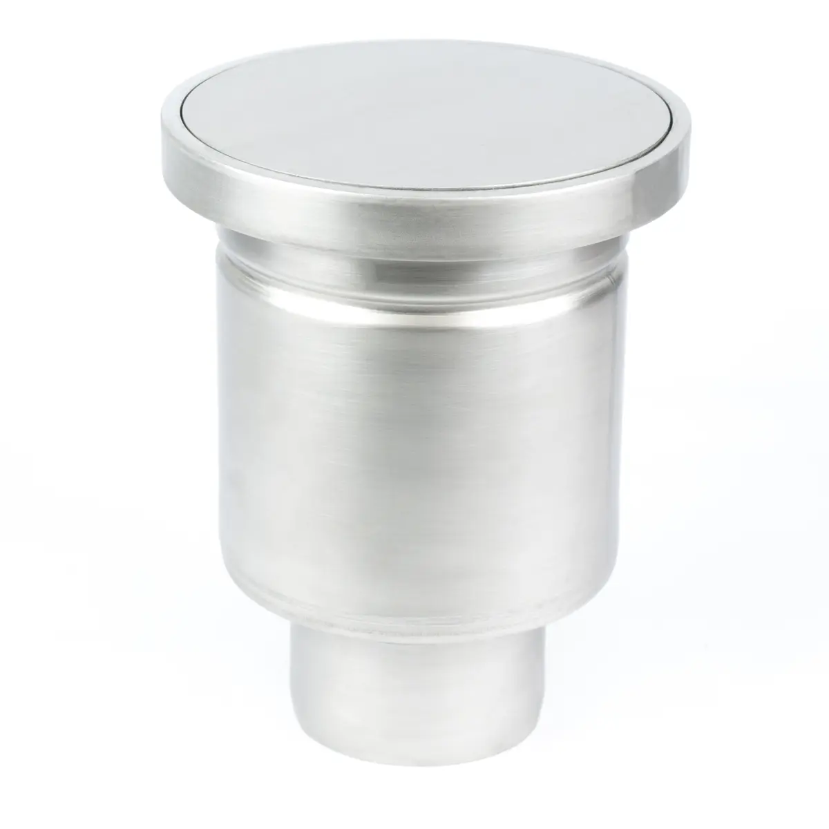 AISI 316 drain with sealed cover