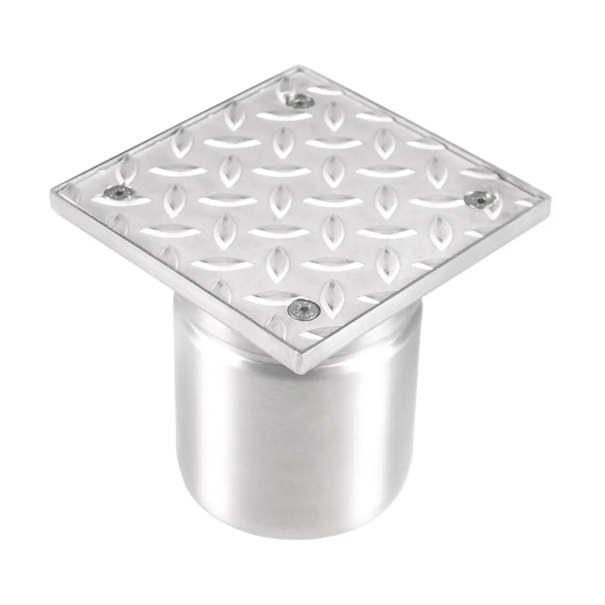 Vertical Stainless Steel Inspection with Grooved Cover