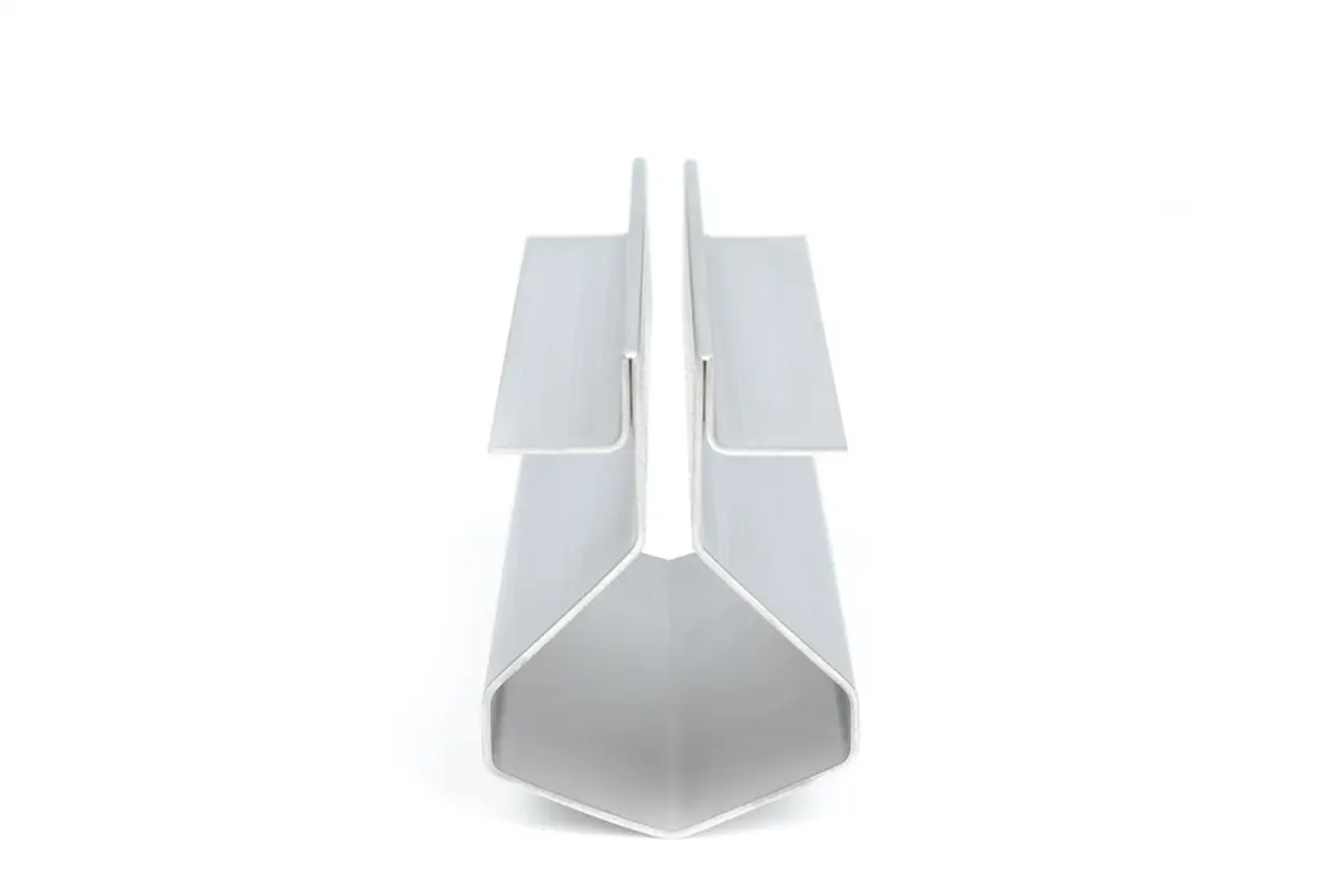 Stainless Steel Slot Channel 8mm with Flange