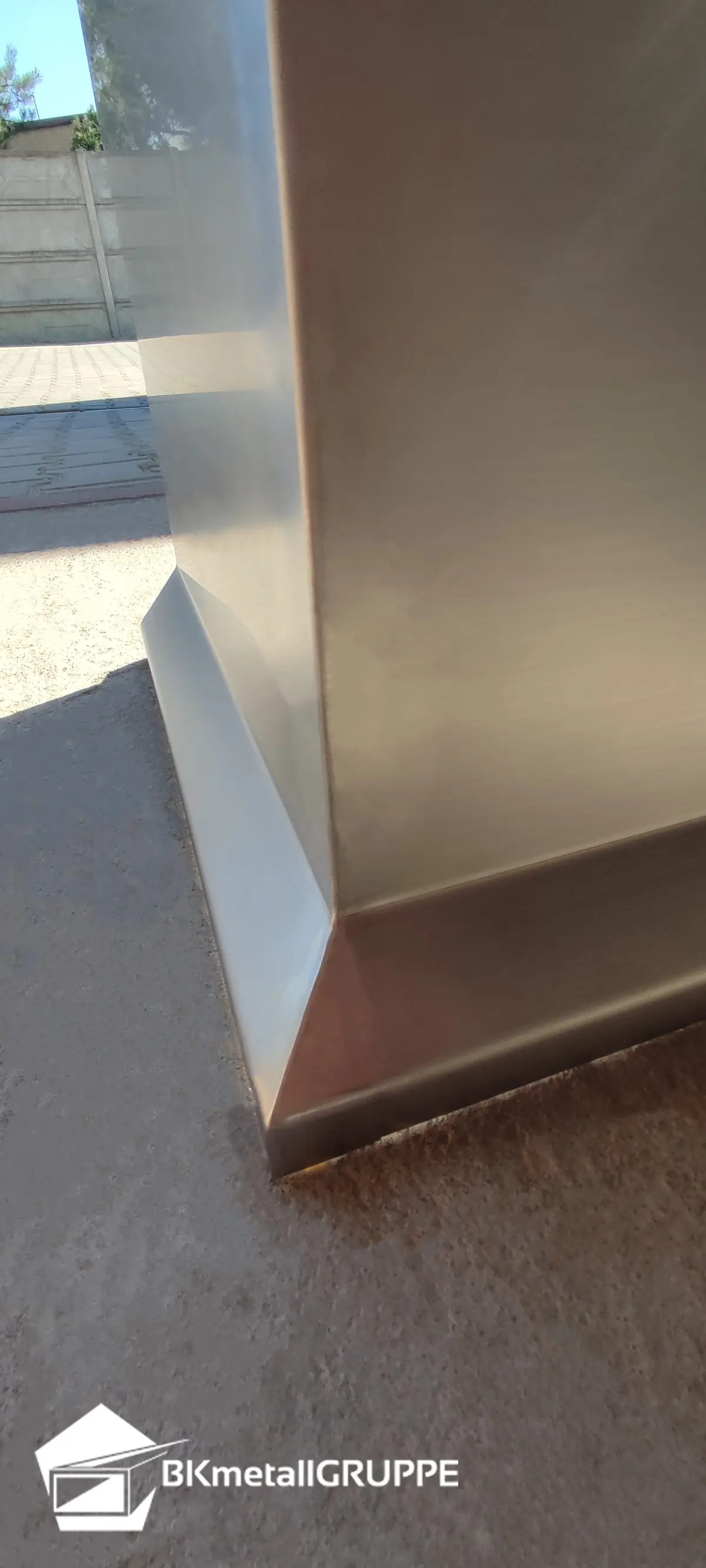 Stainless Steel Wall Base