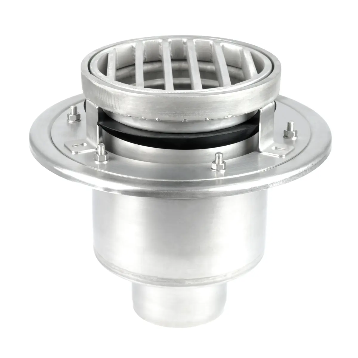 Two-part vertical floor drain BK_KROD 210mm