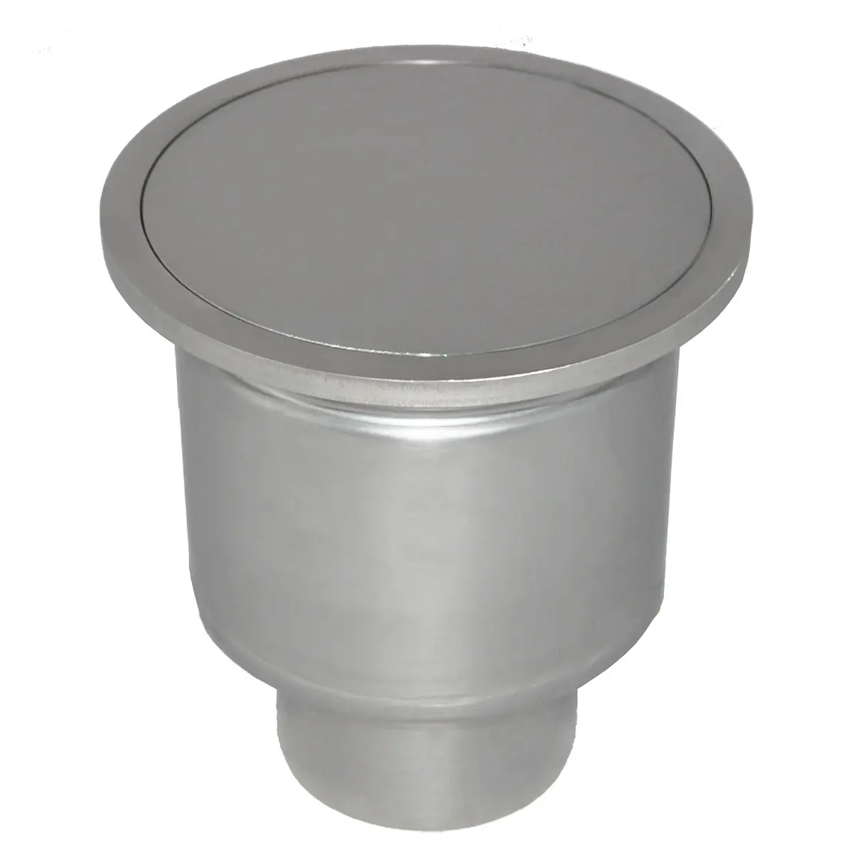 Sealed stainless steel floor drain DN160