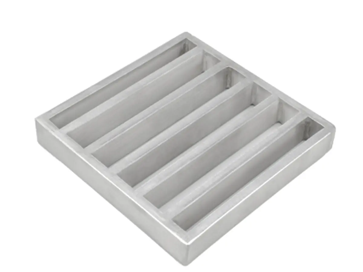 Ladder cover 25x8mm square