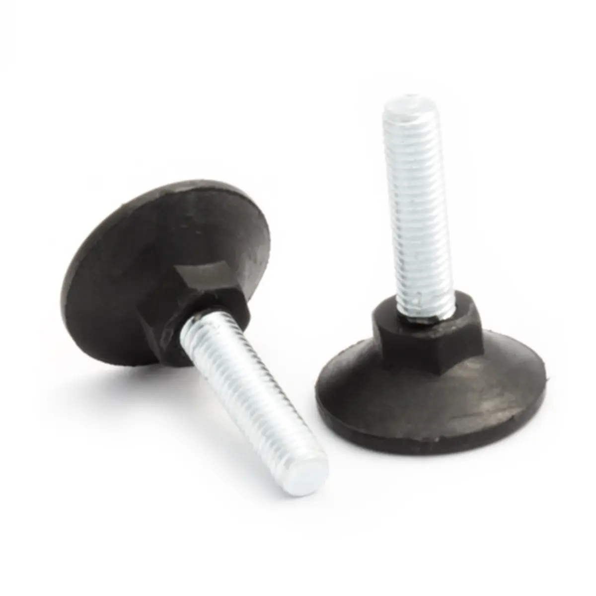 Mounting feet for stainless steel linear shower drains