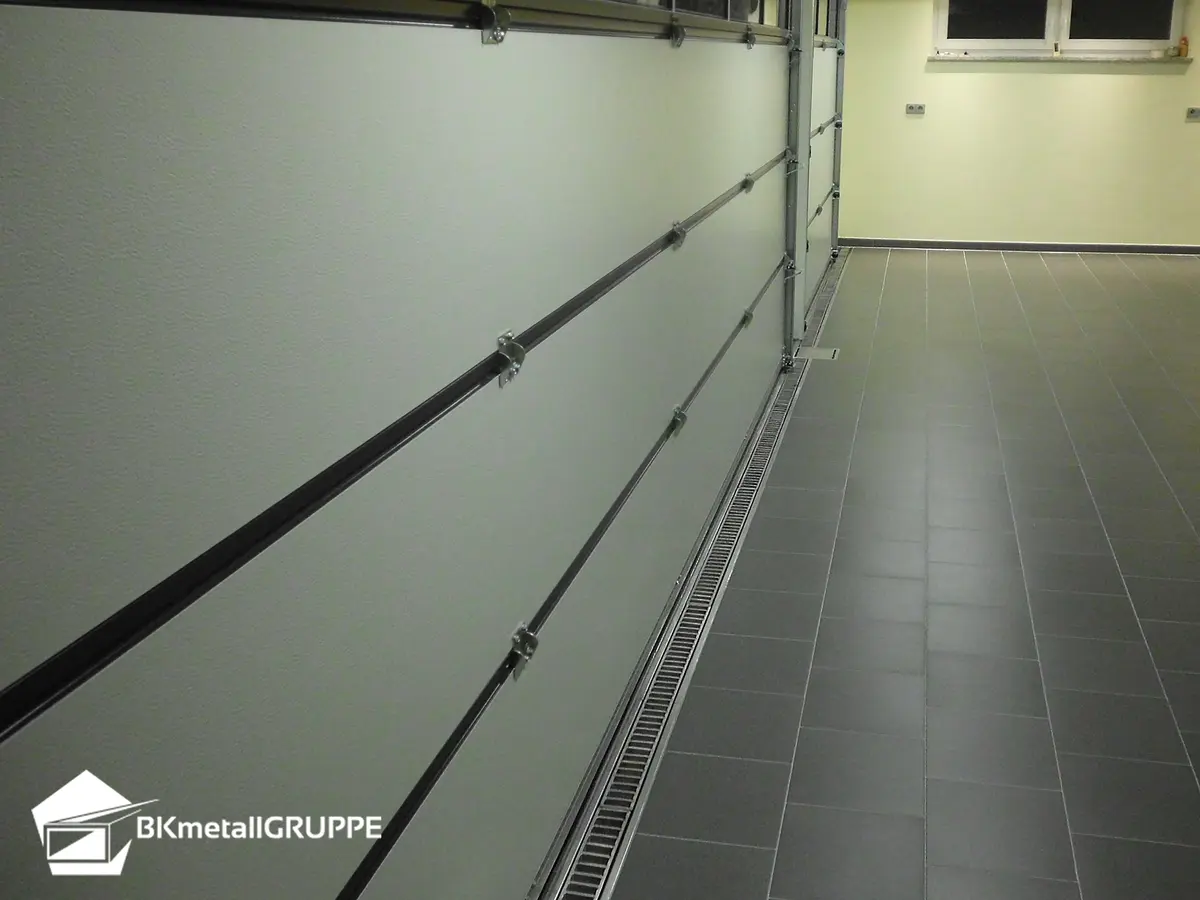 Garage Drainage Channel with Ladder Cover Stainless Steel V4A