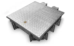 Stainless Steel Inspection Hatch 800x800 with Chequered Plate Cover